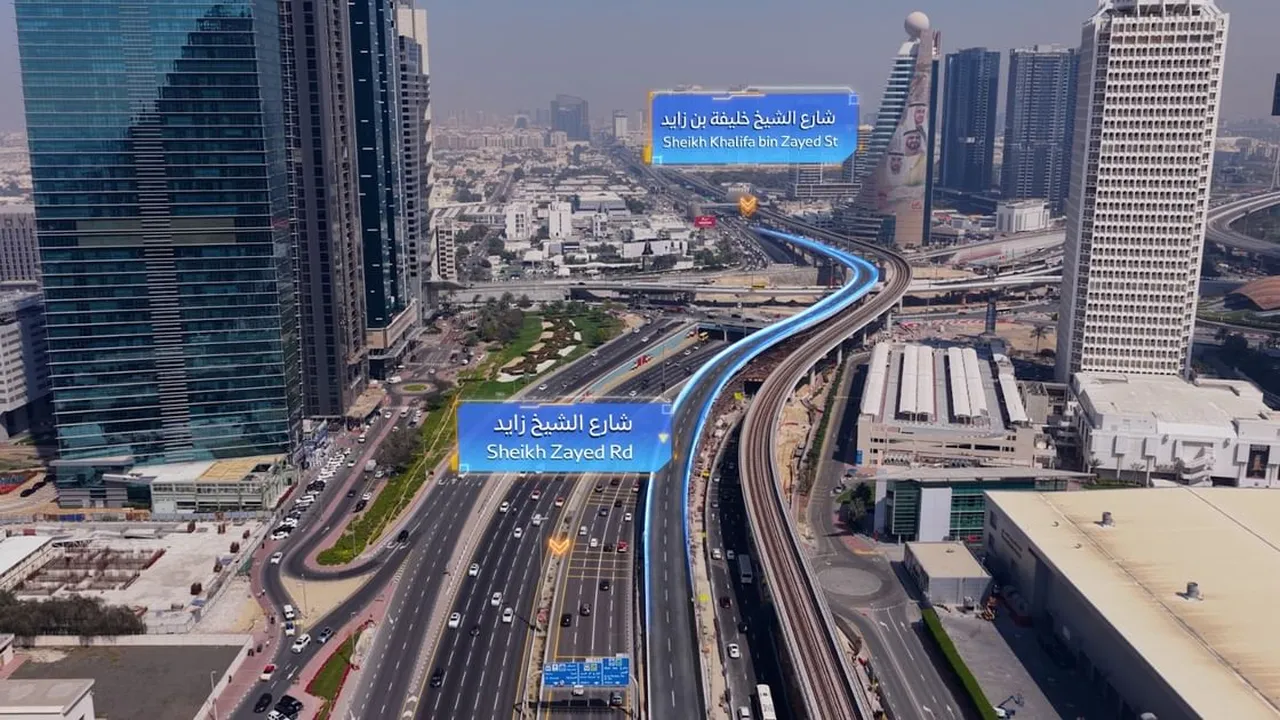 طرق دبي تفتتح جسراً بطول 1000 متر للربط بين شارعي الشيخ زايد والشيخ خليفة